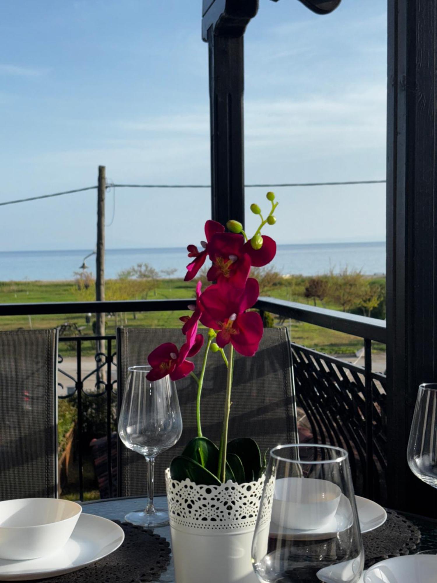 Room Nine 9 Beachfront Apartments Nea Kallikrateia Εξωτερικό φωτογραφία